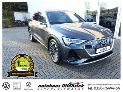 Grau Gebraucht 2022 Audi e-tron S-Line SUV | 49.950 €