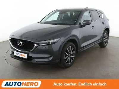 Gebraucht Mazda CX-5 Exclusive-Line 165 PS (121 kW) 2018 Grau SUV