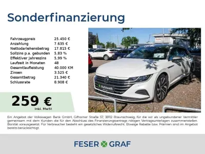 Gebraucht VW Arteon Elegance 200 PS (147 kW) 2023 Oryxweiß perlmutteffekt Kombi
