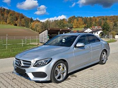 Silber Gebraucht 2014 Mercedes C180 AMG line Limousine | 15.700 € (Fairer Preis)