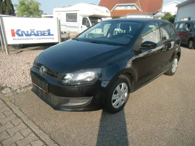 Gebraucht VW Polo Trendline 69 PS (50 kW) 2009 Schwarz Kleinwagen
