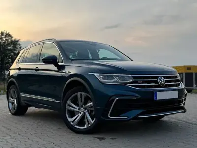 Gebraucht VW Tiguan R-line 200 PS (147 kW) 2021 Blau SUV