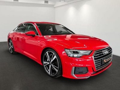 Second-hand Audi A6 S-Line 340 CP (250 kW) 2021 Roșu Berlinǎ