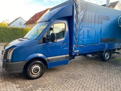 Usata VW Crafter 163 CV (119 kW) 2015 Blu Furgone