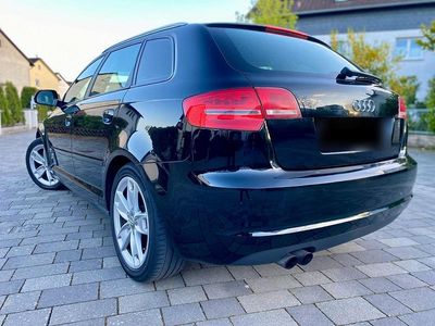 Usata Audi A3 S-Line 160 CV (117 kW) 2009 Nero Utilitaria