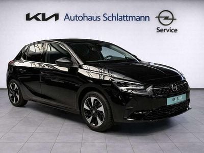 Gebraucht Opel Corsa-e Elegance 100 kW (136 PS) 2022 Diamant schwarz/karbon schwarz Kleinwagen