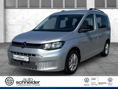 Gebraucht VW Caddy Life 102 PS (75 kW) 2021 Reflexsilber Van / Kleinbus