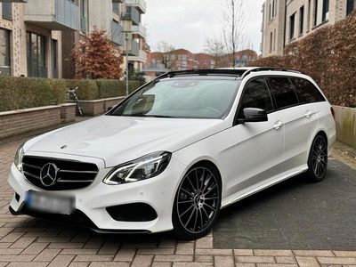 Gebraucht Mercedes E300 AMG line 231 PS (169 kW) 2015 Weiß Kombi