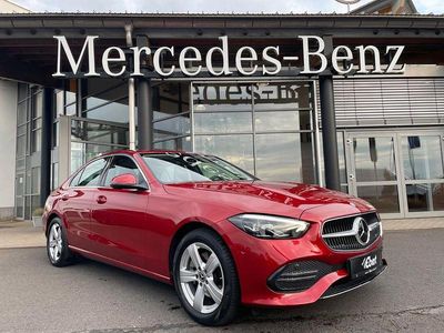 Rot Gebraucht 2022 Mercedes C220 Avantgarde Limousine | 31.490 € (Fairer Preis)