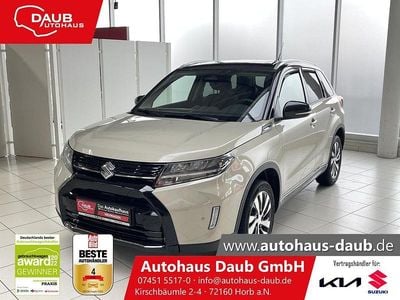 Gebraucht Suzuki Vitara Comfort+ 110 PS (80 kW) 2025 Savannah ivory metallic / cosmic black pearl metallic SUV