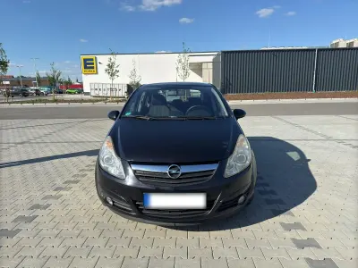 Gebraucht Opel Corsa 80 PS (58 kW) 2008 Schwarz Kleinwagen