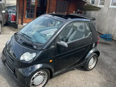 Gebraucht Smart ForTwo Cabrio Basis 61 PS (44 kW) 2007 Schwarz Cabrio