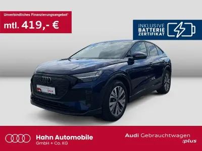Gebraucht Audi Q4 Sportback e-tron Ambiente 194 kW (265 PS) 2023 Navarrablau metallic SUV