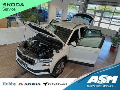 Gebraucht Skoda Karoq Style 150 PS (110 kW) 2023 Weiß SUV