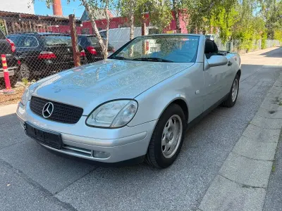 Gebraucht Mercedes SLK200 136 PS (100 kW) 1997 Silber Cabrio