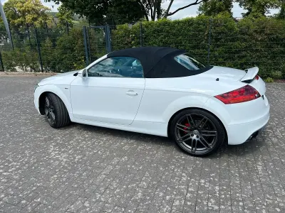 Gebraucht Audi TT Roadster S-Line 200 PS (147 kW) 2008 Weiß Cabrio
