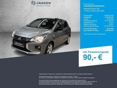 Usata Mitsubishi Space Star Spirit+ 71 CV (52 kW) 2022 Nero Utilitaria