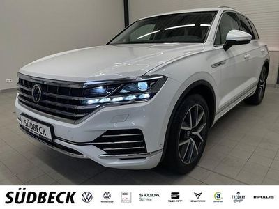 Gebraucht VW Touareg Elegance 286 PS (210 kW) 2021 Oryxweiß perlmutteffekt SUV