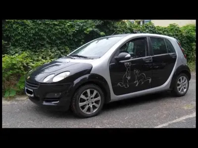Gebraucht Smart ForFour 75 PS (55 kW) 2005 Schwarz Kleinwagen