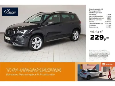 Gebraucht Seat Ateca FR 150 PS (110 kW) 2023 Magic schwarz SUV