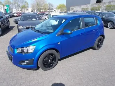 Gebraucht Chevrolet Aveo LTZ 116 PS (85 kW) 2012 Blau Limousine