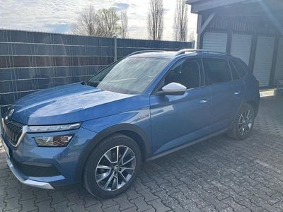 Gebraucht Skoda Kamiq ScoutLine 110 PS (80 kW) 2021 Blau SUV