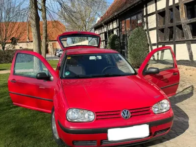 Brugt VW Golf IV 75 HK (55 kW) 2001 Rød Hatchback