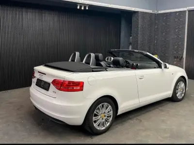 Gebraucht Audi A3 Cabriolet S-Line 160 PS (117 kW) 2011 Weiß Cabrio