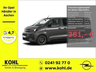 Neu Opel Zafira Edition 179 PS (131 kW) 2026 Merkur grau Van / Kleinbus