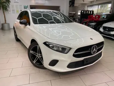 Brugt Mercedes A200 Progressive 163 HK (119 kW) 2018 Hvid Sedan