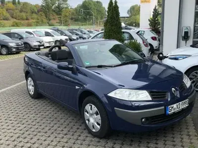 Gebraucht Renault Mégane Cabriolet Authentique 111 PS (81 kW) 2007 Blau Cabrio