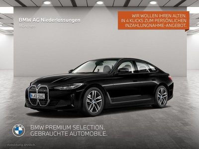 Schwarz Gebraucht 2023 BMW i4 Limousine | 38.980 € (Fairer Preis)