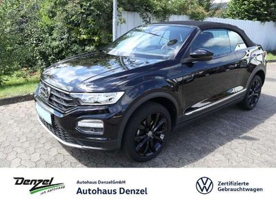 Gebraucht VW T-Roc Cabriolet Style 150 PS (110 kW) 2020 Schwarz Cabrio