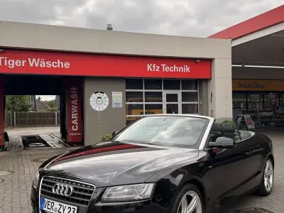 Gebraucht Audi A5 Cabriolet S-Line 160 PS (117 kW) 2011 Schwarz Cabrio