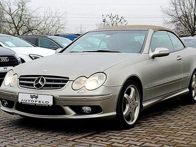 Gebraucht Mercedes CLK500 306 PS (225 kW) 2005 Gold Cabrio