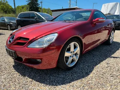 Gebraucht Mercedes SLK200 163 PS (119 kW) 2005 Rot Cabrio