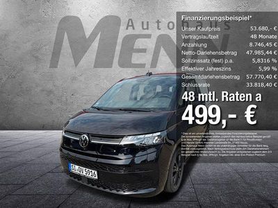 Neu VW Multivan Life 150 PS (110 kW) 2025 Schwarz Van