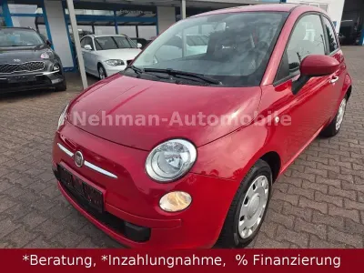 Brugt Fiat 500 Pop 69 HK (50 kW) 2009 Rød Cabriolet