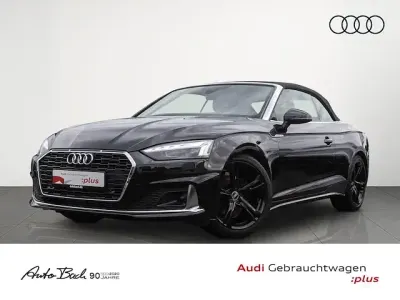 Gebraucht Audi A5 Cabriolet Advanced Plus 190 PS (139 kW) 2020 Mythosschwarz metallic Cabrio