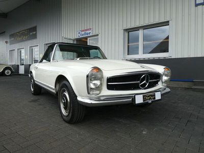 Gebraucht Mercedes SL280 170 PS (125 kW) 1968 Weiß Cabrio
