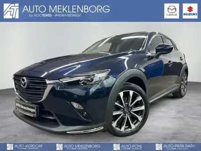 Używany Mazda CX-3 Sports-Line 121 KM (88 kW) 2019 Niebieski SUV
