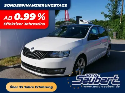 Gebraucht Skoda Rapid Monte Carlo 110 PS (80 kW) 2016 Weiß Kleinwagen