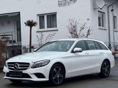 Gebraucht Mercedes C220 194 PS (142 kW) 2020 Weiß Kombi