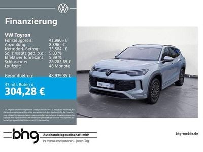 Gebraucht VW Tayron Life 204 PS (150 kW) 2025 Oyster silver metallic SUV