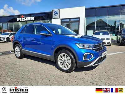 Gebraucht VW T-Roc Style 110 PS (80 kW) 2024 Ravennablau SUV
