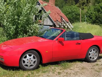 Gebraucht Porsche 944 211 PS (155 kW) 1990 Rot Cabrio