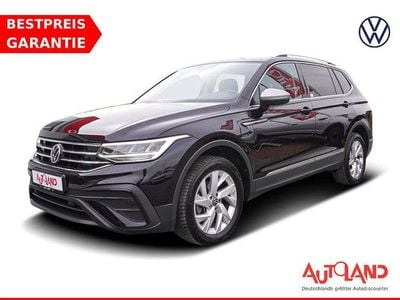 Gebraucht VW Tiguan Allspace Highline 150 PS (110 kW) 2022 Schwarz SUV