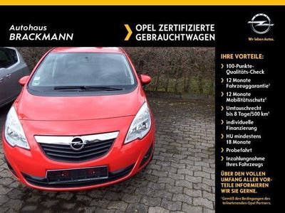 Gebraucht Opel Meriva Design Edition 140 PS (102 kW) 2011 Rot Van / Kleinbus