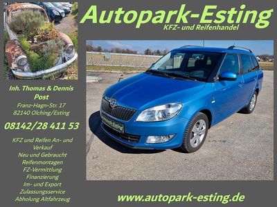 Gebraucht Skoda Fabia Fresh 86 PS (63 kW) 2013 Blau Kombi