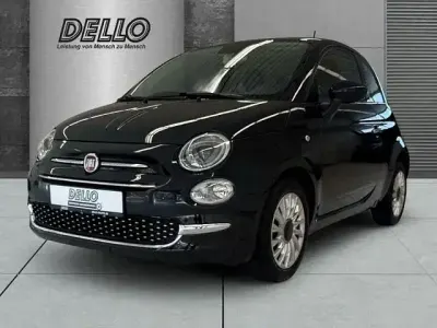 Gebraucht Fiat 500 Lounge 69 PS (50 kW) 2017 Schwarz Kleinwagen